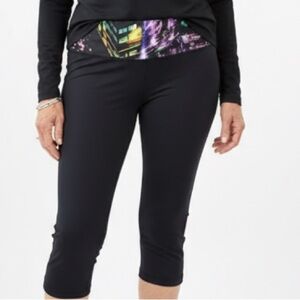 🖤 FILA Running Capri Leggings | 2X | NEUC | Athletic & Sleek